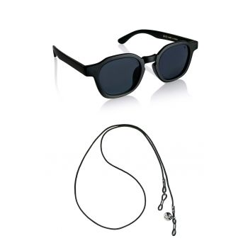 Ochelari de soare pantos unisex cu lant