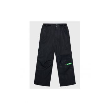 Pantaloni copii pentru ski -  Poliester - Negru