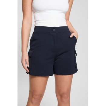 Pantaloni scurti cu talie inalta - pentru fitness