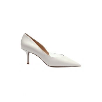 Pantofi stiletto de piele