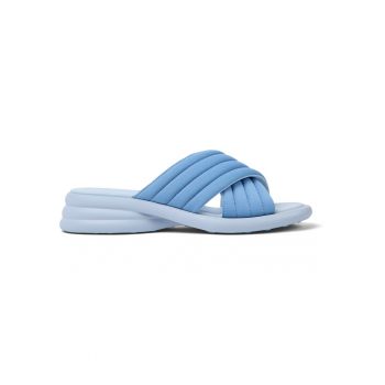 Papuci wedge din material textil Spiro 27483