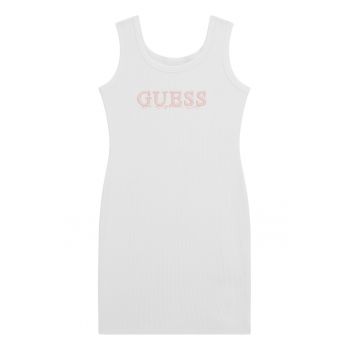 Rochie cambrata cu logo brodat