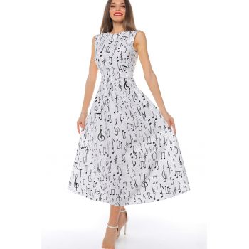 Rochie cu model si buzunare laterale