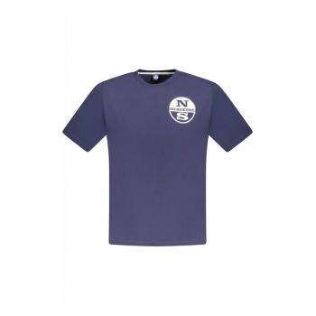 Tricou barbati - cu imprimeu cu logo - Regular fit