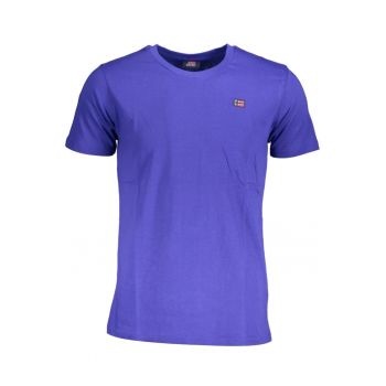 Tricou barbati - cu mini logo brodat - Regular fit -