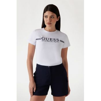 Tricou cu decolteu la baza gatului - pentru fitness