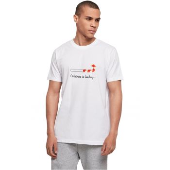Tricou cu decolteu la baza gatului si imprimeu grafic