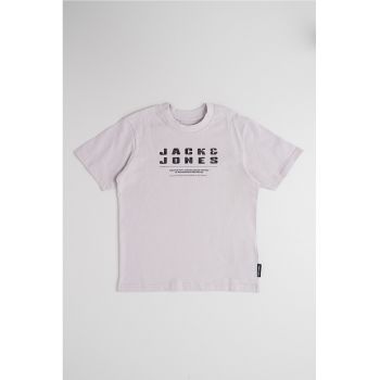 Tricou cu imprimeu text Recharge