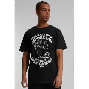 Tricou din bumbac cu imprimeu grafic