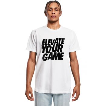 Tricou din bumbac cu imprimeu text