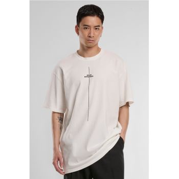 Tricou lejer cu decolteu la baza gatului