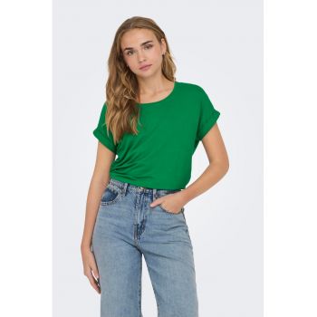 Tricou lejer cu decolteu rotund Moster