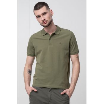 Tricou polo de bumbac pique