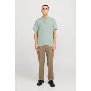 Tricou polo din amestec de bumbac organic