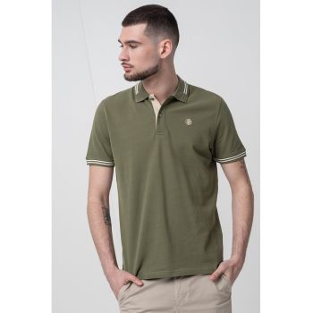 Tricou polo din material pique