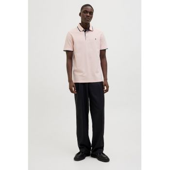 Tricou polo slim fit de bumbac organic Paulos
