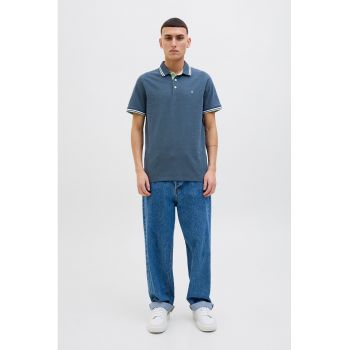 Tricou polo slim fit de bumbac organic Paulos