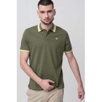 Tricou polo slim fit