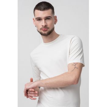 Tricou uni regular fit