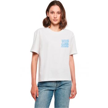 Tricou unisex cu model grafic pe partea din spate