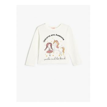 Bluza cu imprimeu