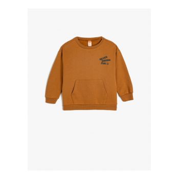 Bluza de trening cu buzunar kangaroo