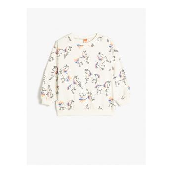 Bluza de trening cu imprimeu grafic