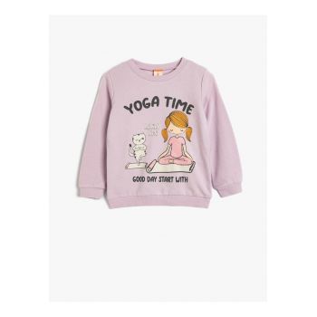 Bluza de trening cu imprimeu grafic