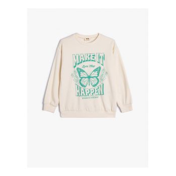 Bluza de trening cu imprimeu text
