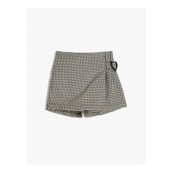 Fusta-pantalon cu model in carouri