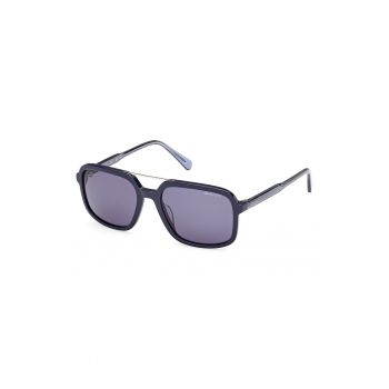 Ochelari de soare aviator patrati cu lentile uni