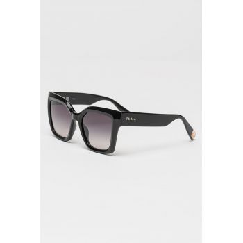 Ochelari de soare butterfly cu detaliu cu logo lateral