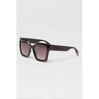 Ochelari de soare butterfly cu detaliu cu logo lateral