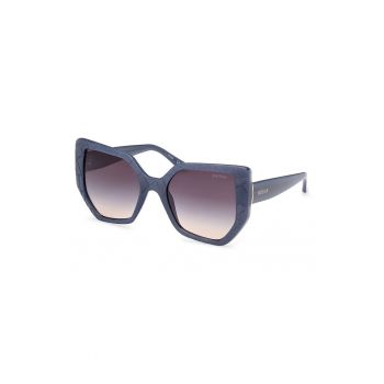 Ochelari de soare patrati cu animal print