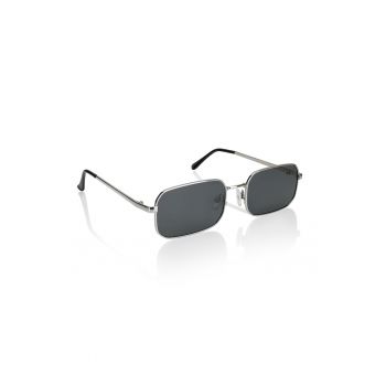 Ochelari de soare unisex polarizati metalici dreptunghiulari