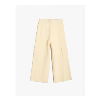 Pantaloni cargo cu croiala ampla