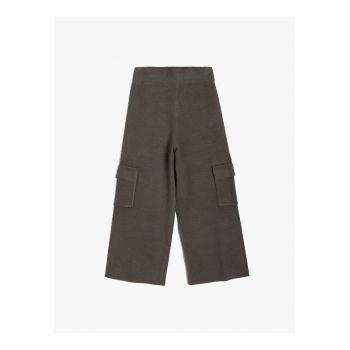 Pantaloni cargo cu croiala ampla