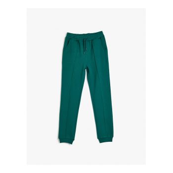 Pantaloni de trening din amestec de bumbac