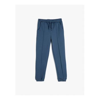 Pantaloni de trening din amestec de bumbac