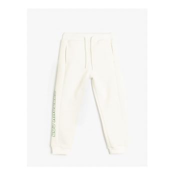 Pantaloni de trening relaxed fit cu talie ajustabila