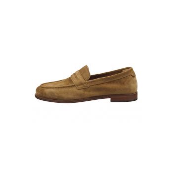 Pantofi loafer de piele intoarsa Kemood