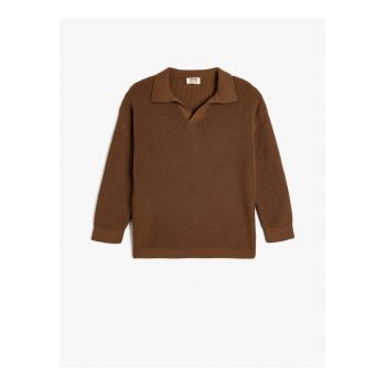 Pulover regular fit de bumbac