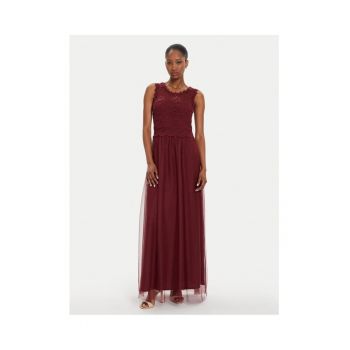 Rochie dama -  Visiniu - Bumbac - ieftina