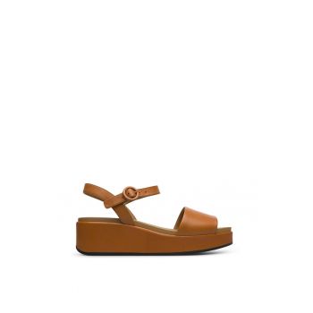Sandale wedge de piele Misia