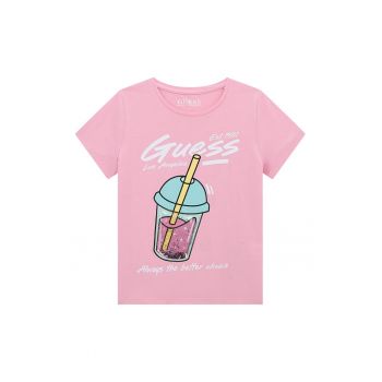 Tricou cu imprimeu logo si model grafic