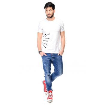 Tricou cu imprimeu sageti