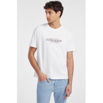 Tricou de bumbac cu imprimeu logo