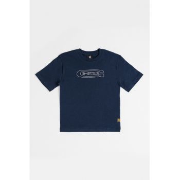 Tricou de bumbac cu logo