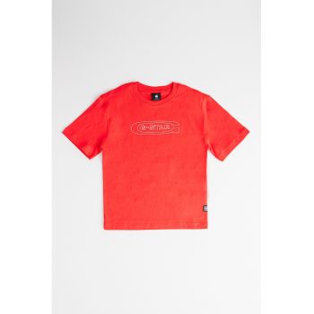 Tricou de bumbac cu logo