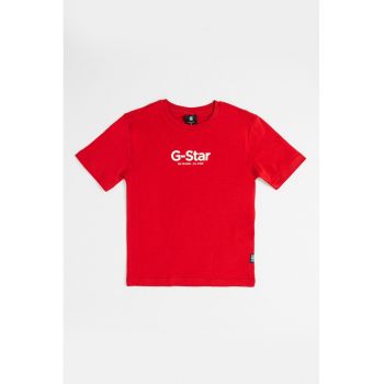 Tricou de bumbac organic cu logo